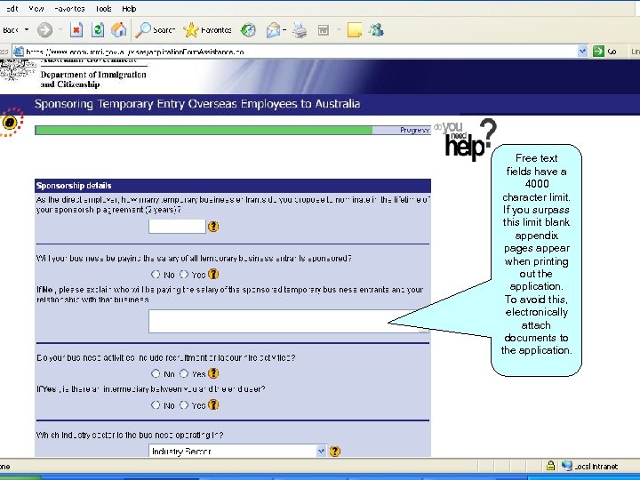 Free text fields have a 4000 character limit. If you surpass this limit blank