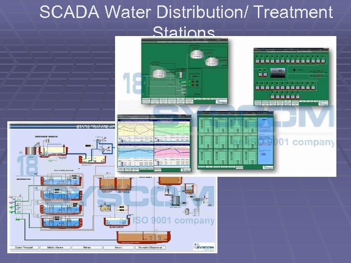 SCADA Water Distribution/ Treatment Stations 