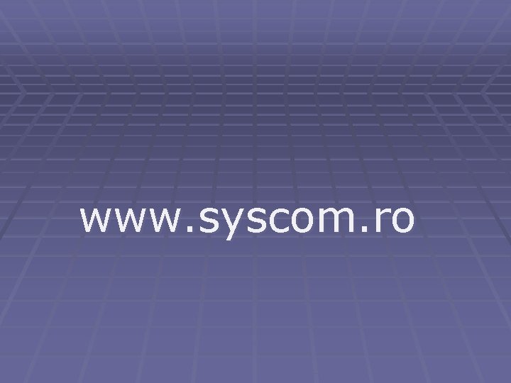 www. syscom. ro 