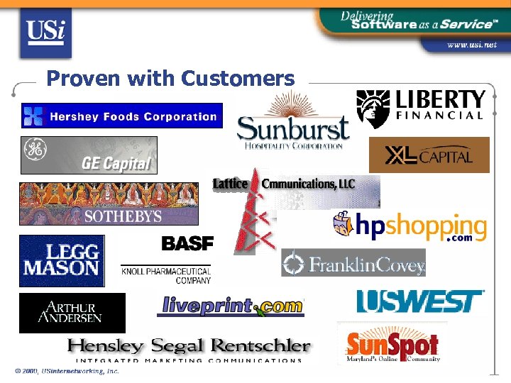 Proven with Customers 