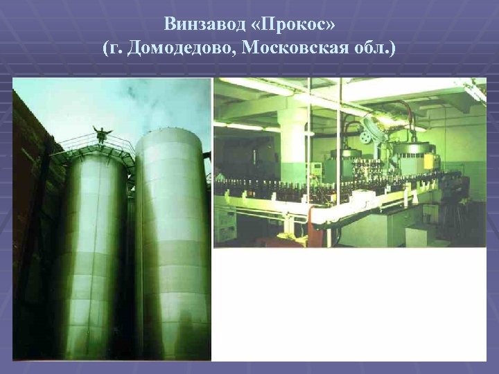 Винзавод «Прокос» (г. Домодедово, Московская обл. ) 