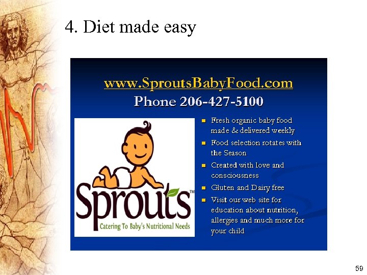 4. Diet made easy 59 