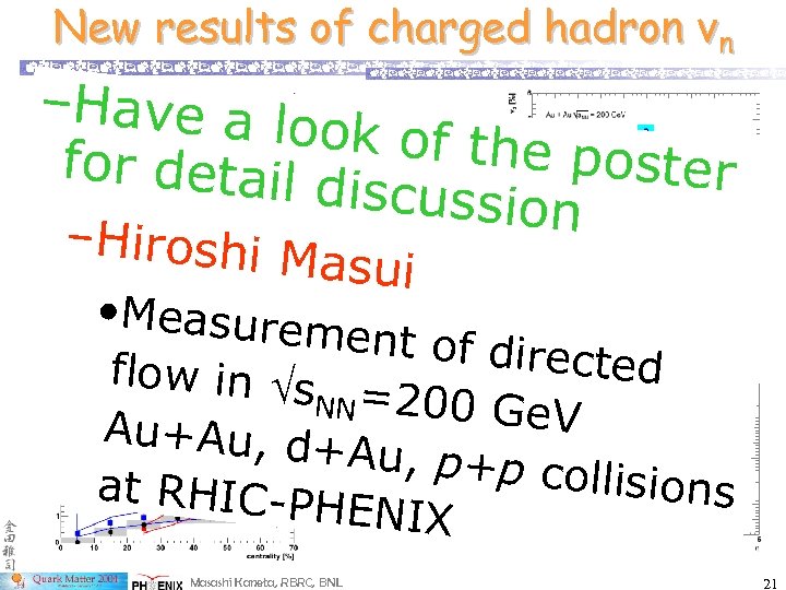 New results of charged hadron vn –Have a lo o. Elliotfc the k pi