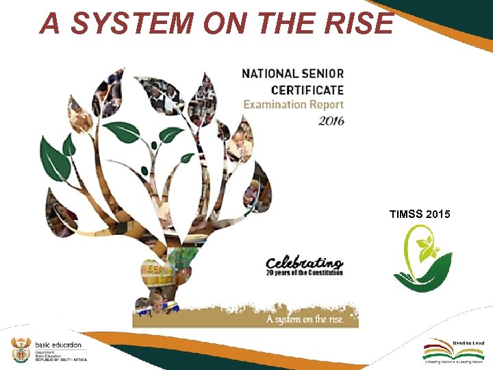 A SYSTEM ON THE RISE TIMSS 2015 