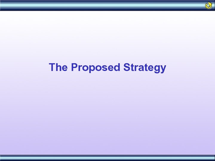 The Proposed Strategy 