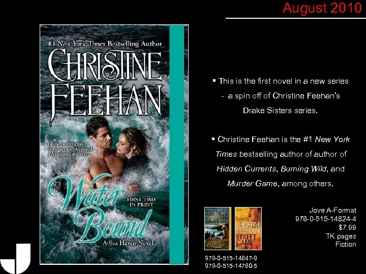 August 2010 § This is the first novel in a new series - a