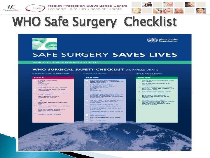 WHO Safe Surgery Checklist 