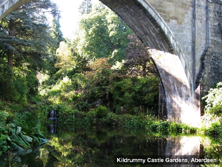 Kildrummy Castle Gardens, Aberdeen 