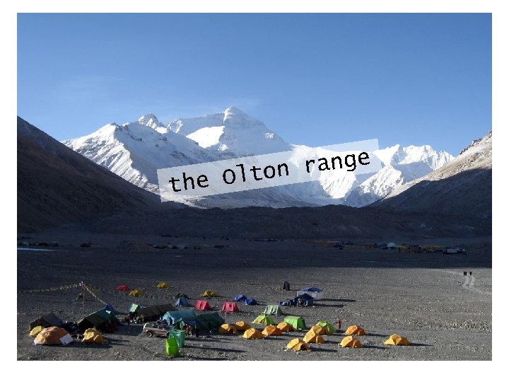 range Olton the 