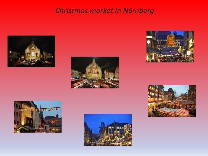 Christmas market in Nürnberg 