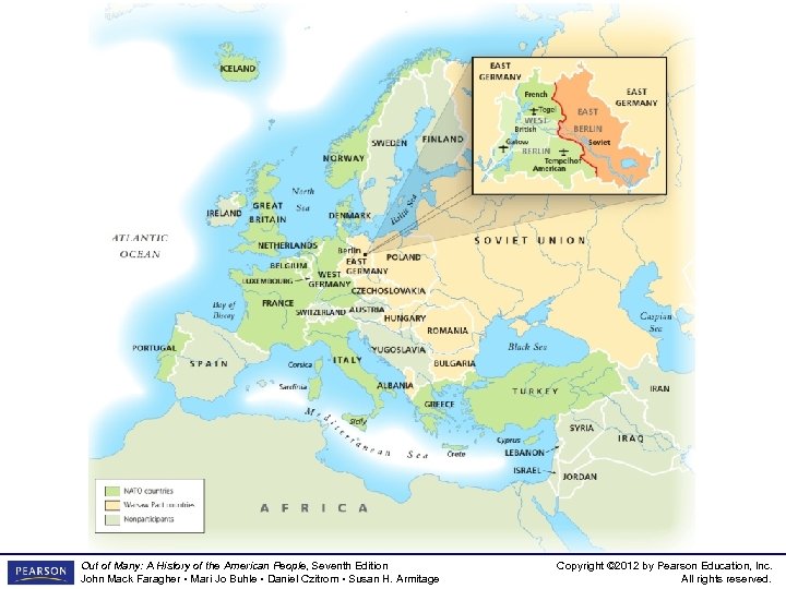 MAP 26. 1 Divided Europe Out of Many: A History of the American People,