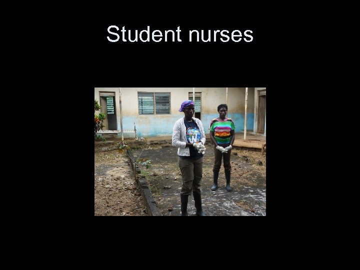 Student nurses 