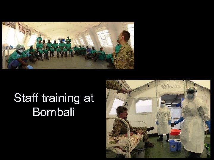 Staff training at Bombali 