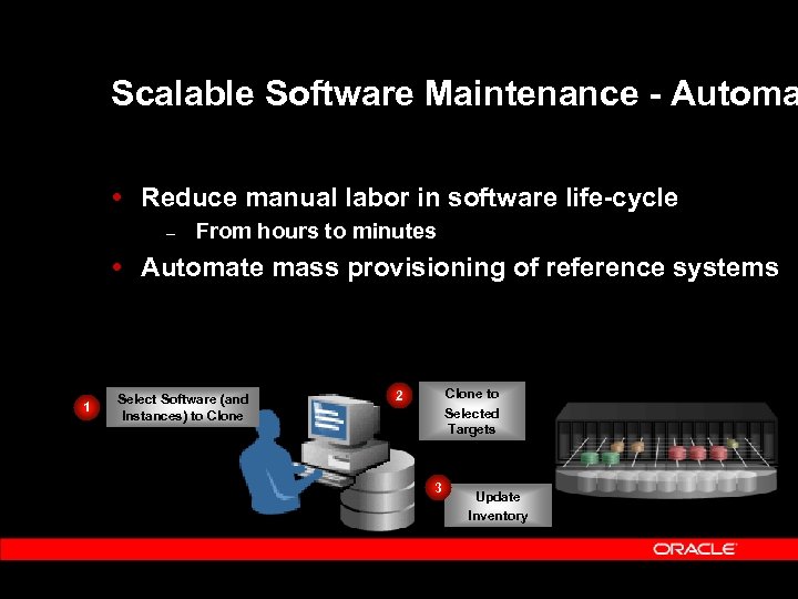 Scalable Software Maintenance - Automa Reduce manual labor in software life-cycle – From hours
