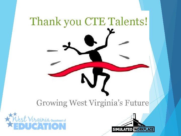 Thank you CTE Talents! Growing West Virginia’s Future 