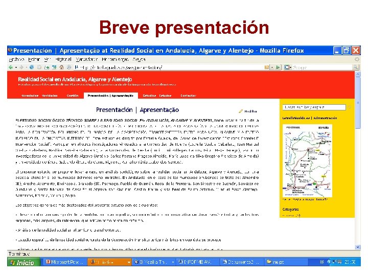 Breve presentación 