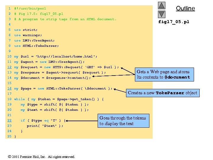 1 2 3 4 5 6 use warnings; 7 8 Outline #!/usr/bin/perl # Fig