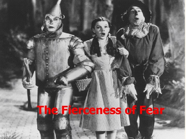 The Fierceness of Fear 