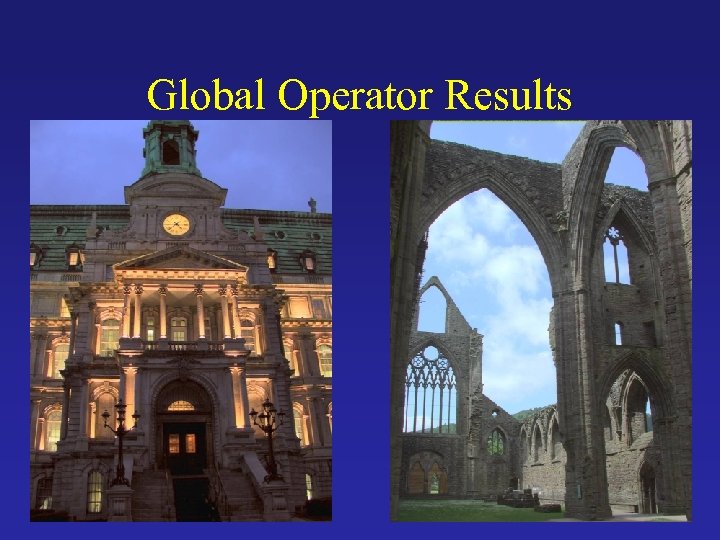 Global Operator Results 