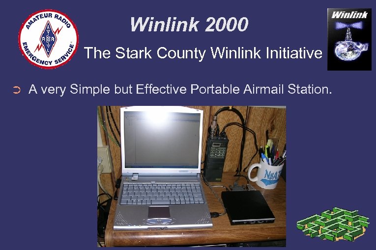 Winlink 2000 The Stark County Winlink Initiative ➲ A very Simple but Effective Portable