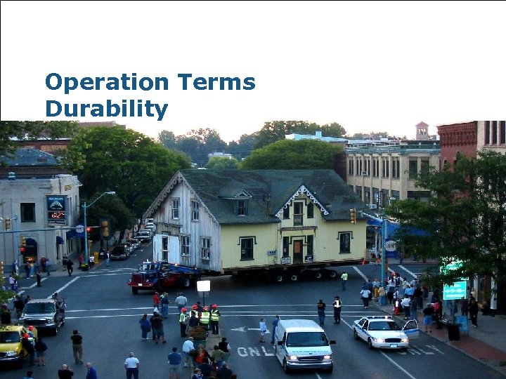 Operation Terms Durability Assessing Local Government Sustainability Wayne Feiden, FAICP 