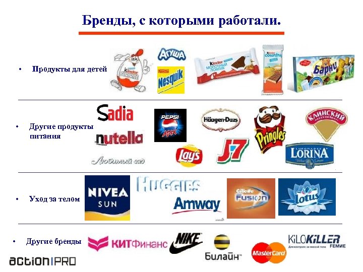 Работающий продукт