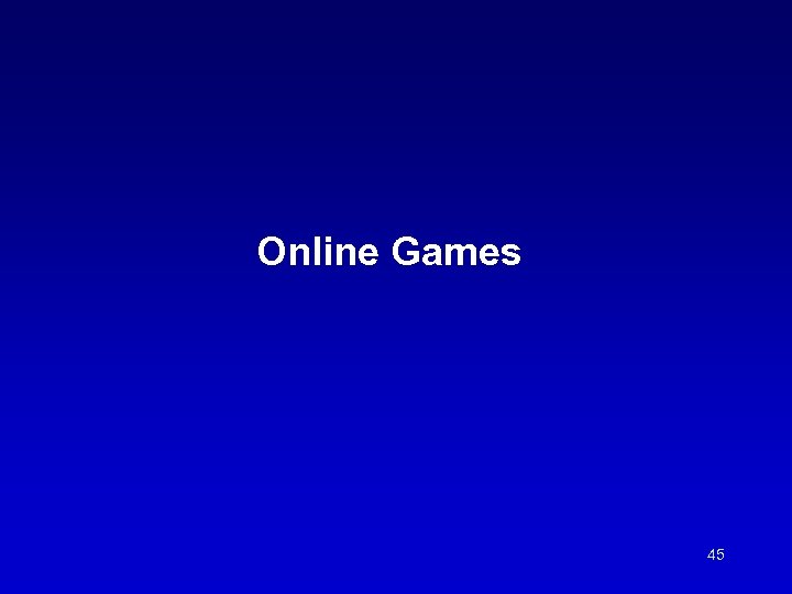 Online Games 45 