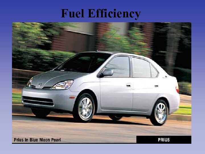 Fuel Efficiency 