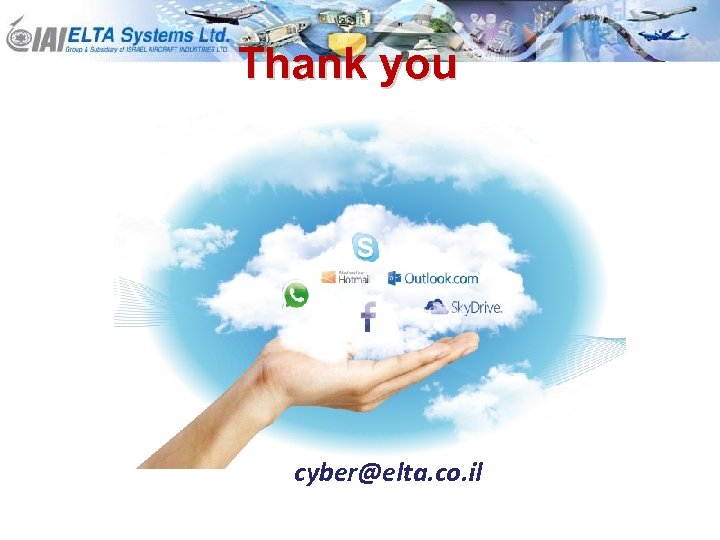 Thank you cyber@elta. co. il 