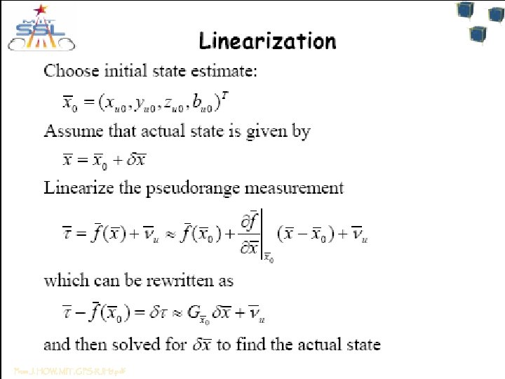 From J. HOW, MIT, GPS-RJH 5. pdf 69 