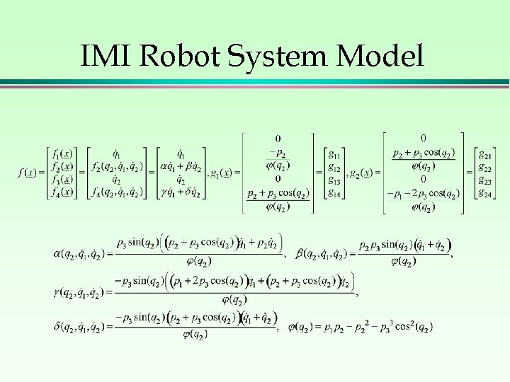 IMI Robot System Model 