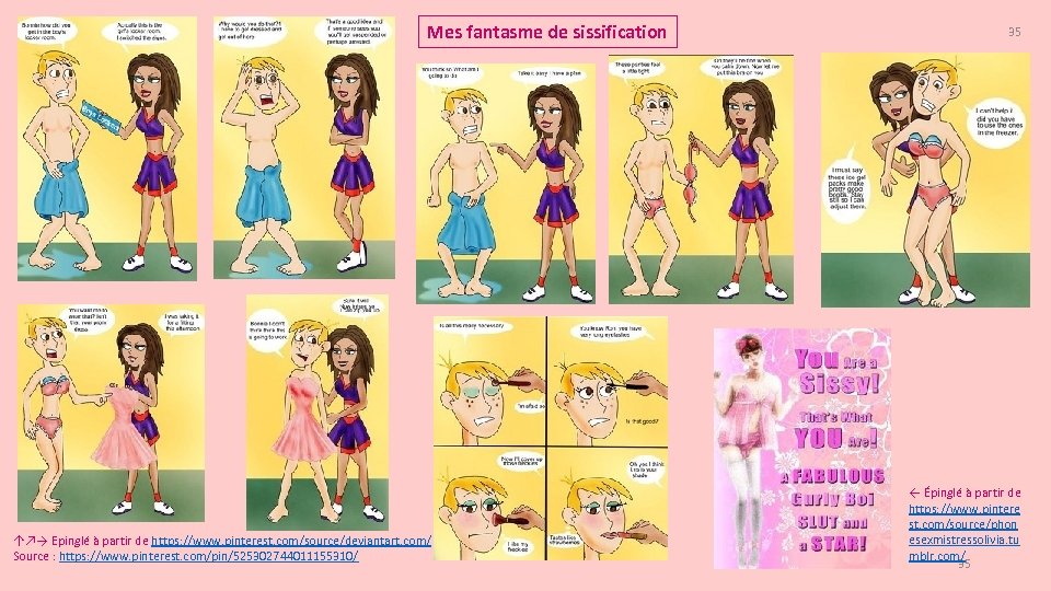 Mes fantasme de sissification ↑↗→ Epinglé à partir de https: //www. pinterest. com/source/deviantart. com/