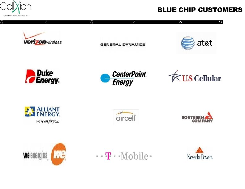 BLUE CHIP CUSTOMERS 10 