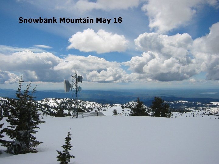 Snowbank Mountain May 18 