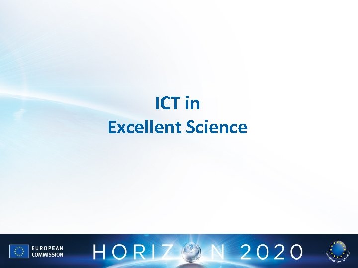 ICT in Excellent Science 