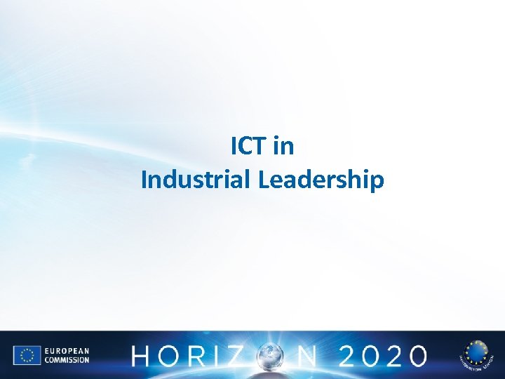 ICT in Industrial Leadership 
