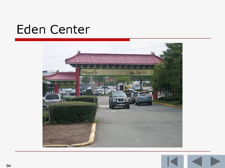 Eden Center 84 