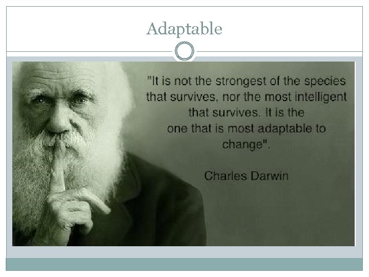 Adaptable 