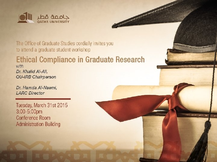 QU-IRB 31 March, 2015 