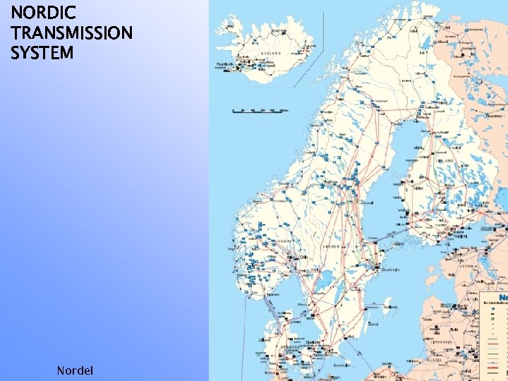NORDIC TRANSMISSION SYSTEM Nordel 
