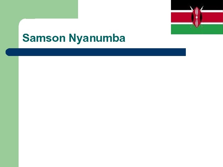 Samson Nyanumba 