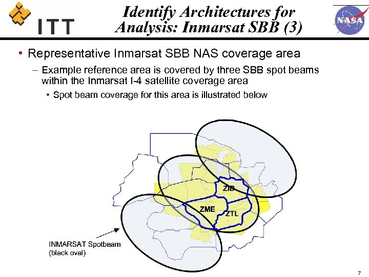 Identify Architectures for Analysis: Inmarsat SBB (3) • Representative Inmarsat SBB NAS coverage area