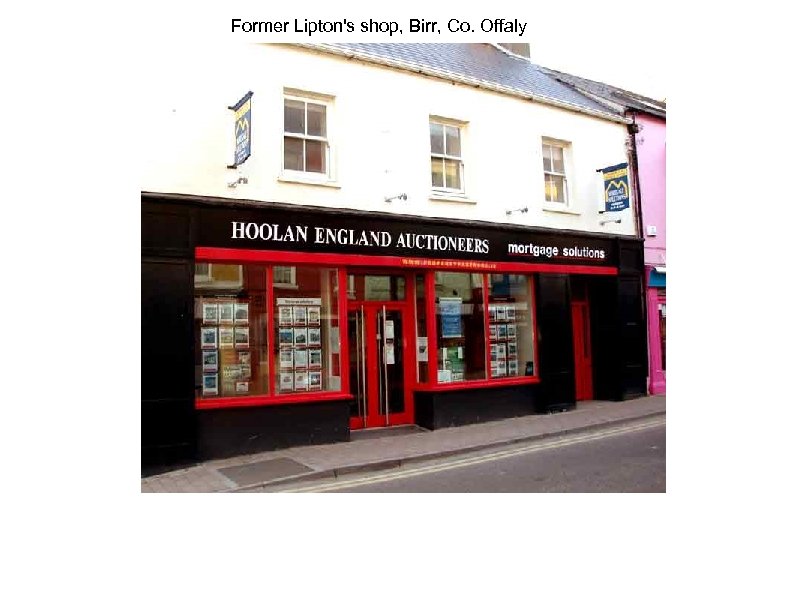 Former Lipton's shop, Birr, Co. Offaly 