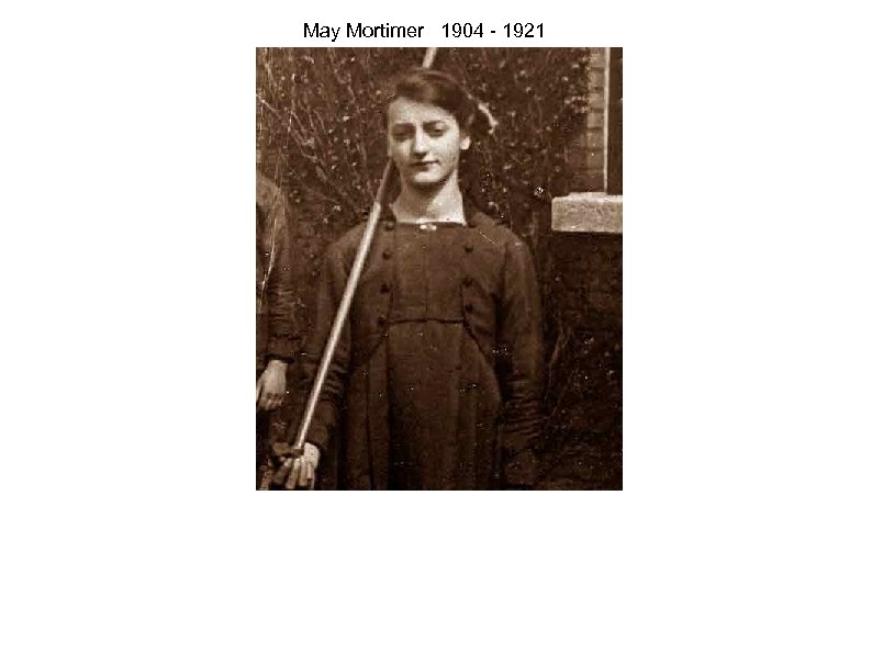 May Mortimer 1904 - 1921 