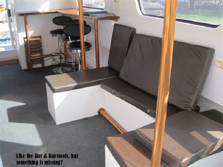 Like the Bar & Barstools, but something is missing? 