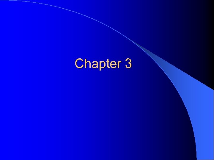 Chapter 3 