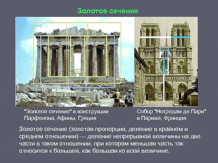 Золотое сечение 