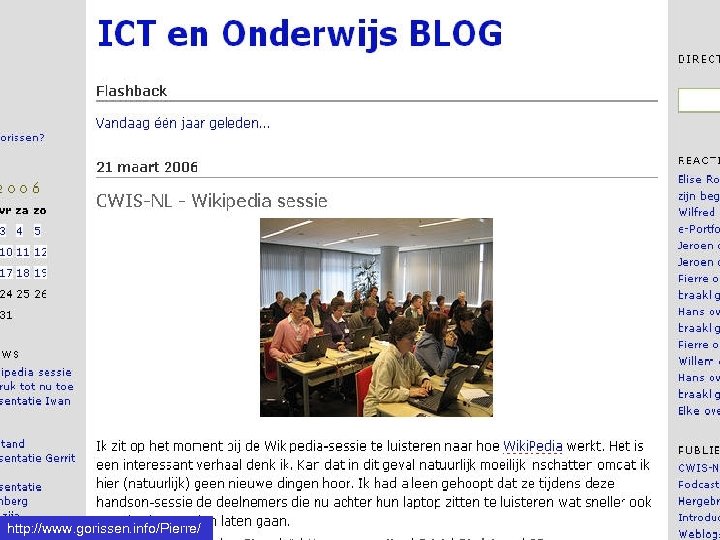 http: //www. gorissen. info/Pierre/ 