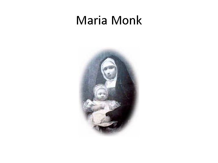 Maria Monk 