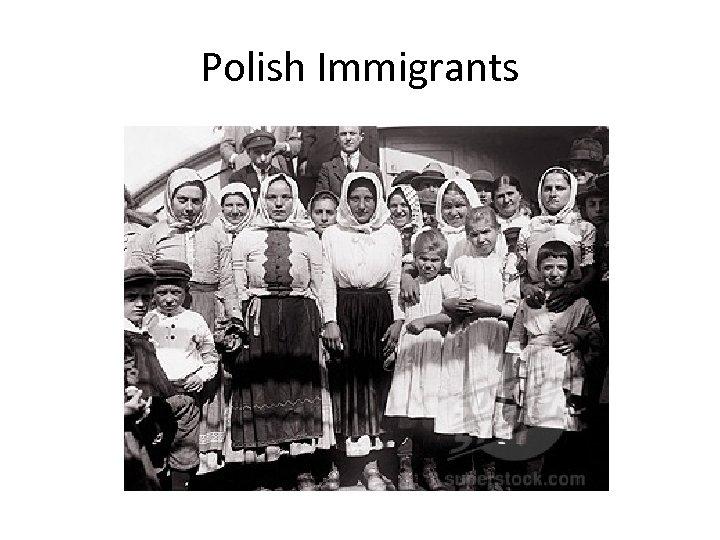 Polish Immigrants 